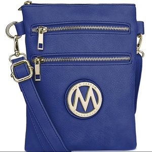 MKF Collection Medina Small Crossbody Royal Blue